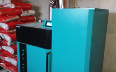 Centrală termică pe peleți